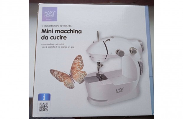Easy Home MS-201 tanul mini varrgp pedllal, crna szettel