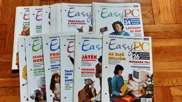 Easy PC 1999 18-26. szm 2000 1-9. szm 11. szm 13-18. szm Easy PC