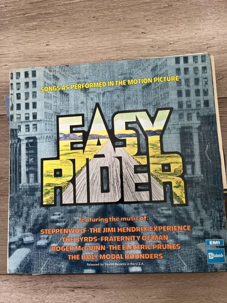 Easy Rider bakelit vinyl