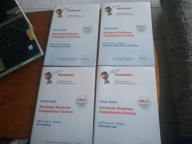 Easy business, European Business Competence Licence knyvek