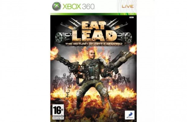 Eat Lead The Return of Matt Hazard - Xbox 360 jtk, hasznlt