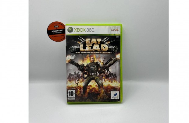 Eat Lead The Return of Matt Hazard - Xbox 360 jtk, hasznlt