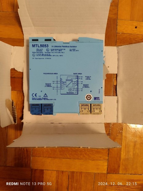 Eaton Industries Fieldbus Isolator MTL5053