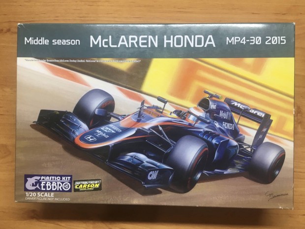 Ebbro 1/20 Mclaren Honda MP4-30 2015 F1 aut makett