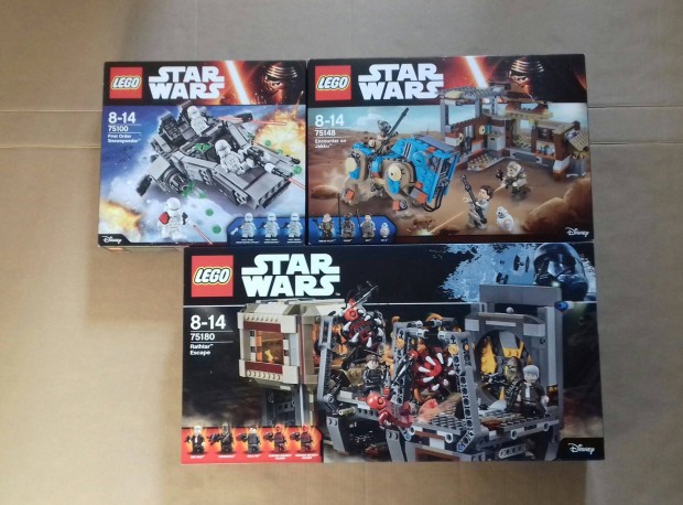 Ébredő Erő : Star Wars LEGO 75100 + 75148 + 75180 Foxpost az árban !
