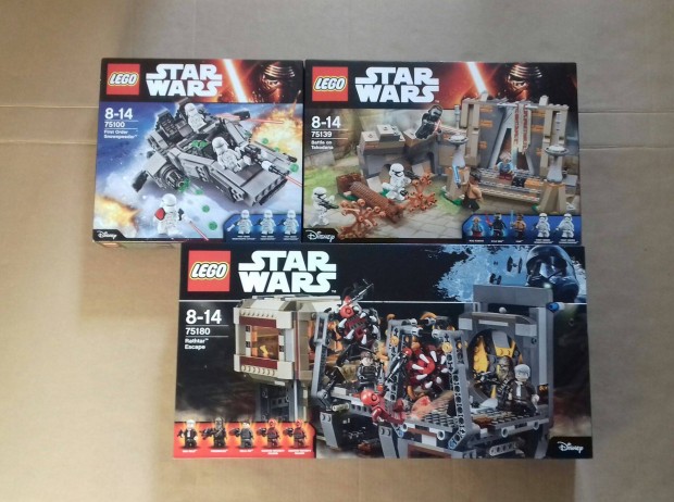 bred Er: j Star Wars LEGO 75100 + 75139 Csata + 75180 Foxp.az rba