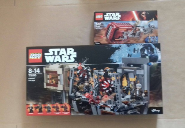 bred Er bontatlan Star Wars LEGO 75099 Rey sikl + 75180 Fox.azrba