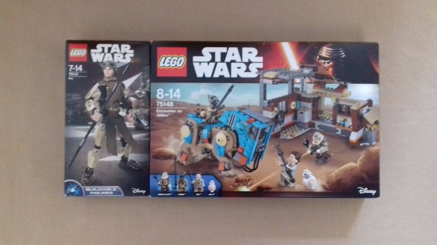 bred Er bontatlan Star Wars LEGO 75113 Rey + 75148 Jakku Fox.azrba