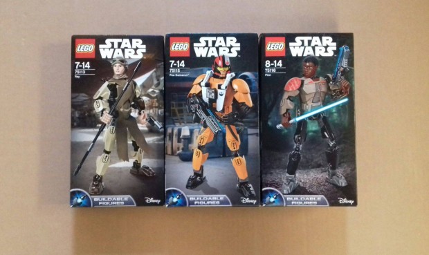 bred Er bontatlan Star Wars LEGO 75113 + 75115 + 75116 Figura Foxr