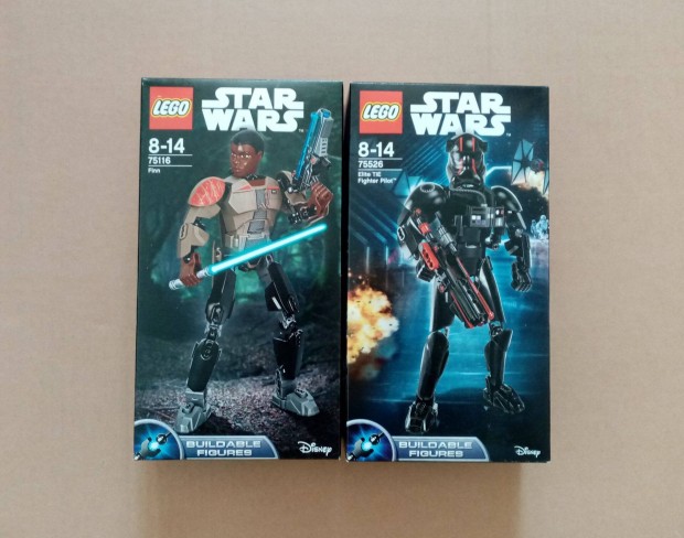 bred Er bontatlan Star Wars LEGO 75116 Finn + 75526 TIE pilta Fox