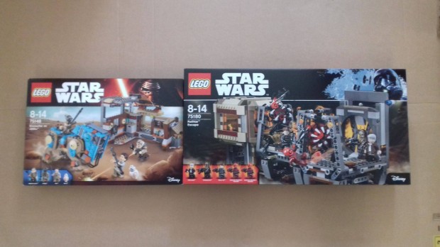 bred Er bontatlan Star Wars LEGO 75148 Jakku + 75180 Rathtar Foxrb