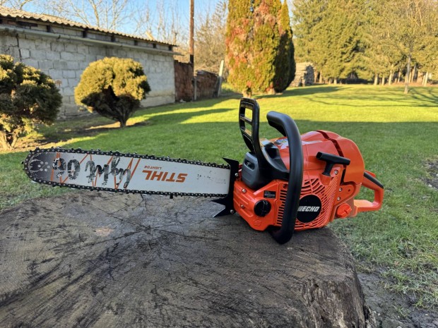 Echo CS-590 lncfrsz, Stihl vezetlemezzel s lnccal