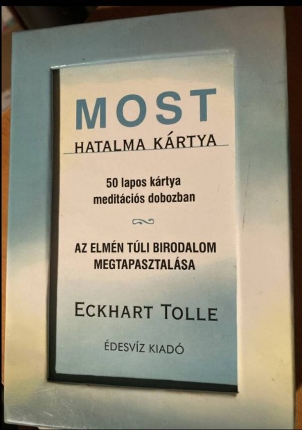 Eckhart Tolle Most hatalma 50 lapos krtya 