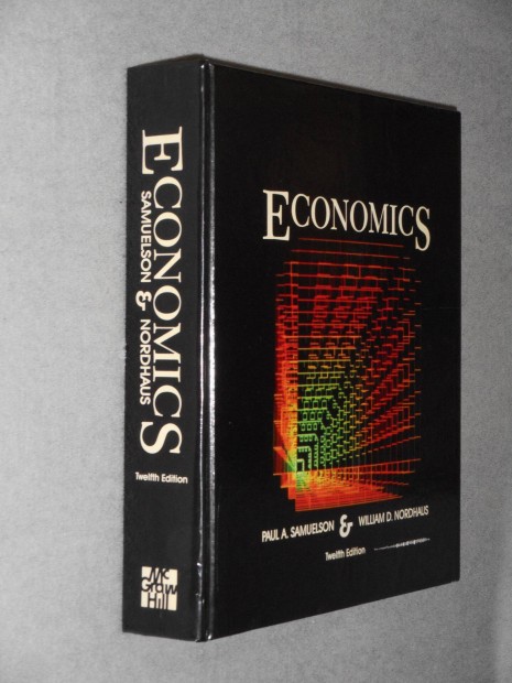 Economics - Paul A. Samuelson, William D. Nordhaus Angol nyelv Ritka