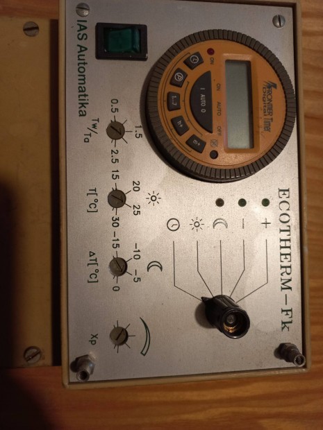 Ecotherm-Fk ftsszablyz, hmrskletszablyoz automatika