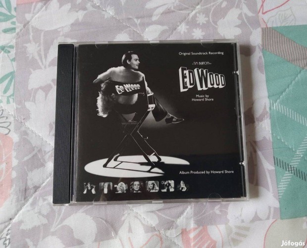Ed Wood filmzenei CD (Johnny Depp)