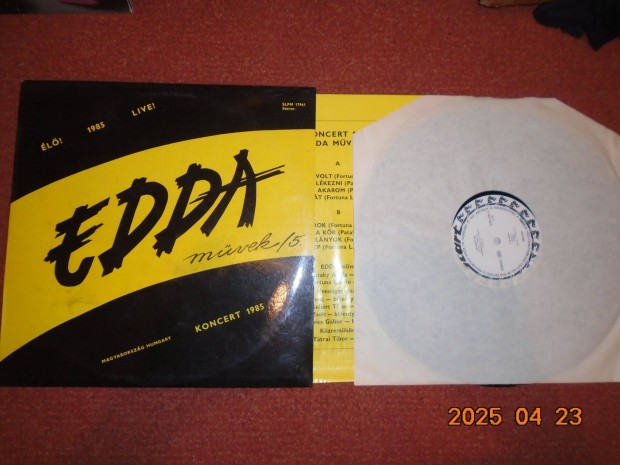 Edda 5. bakelit lemez