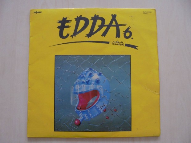 Edda 6. retro bakelit nagylemez LP 1986
