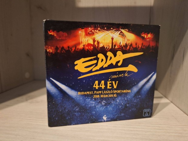Edda Mvek - 44 v - Budapest, Papp Lszl Sportarna 2018. DVD + CD