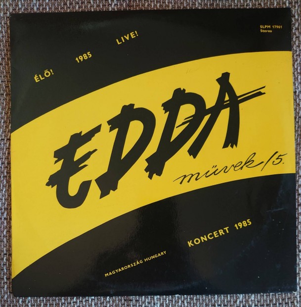 Edda - Koncert 1985' LP