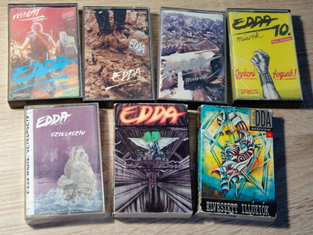 Edda magnókazetták - 1000/db