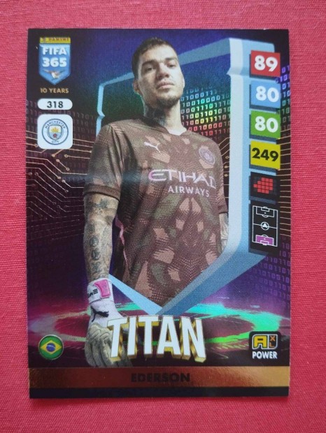 Ederson (Manchester City) FIFA 365 2025 Power Titan focis krtya