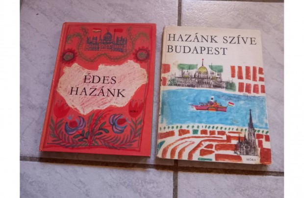 Édes Hazánk és Hazánk szíve Budapest könyv 25x19 cm