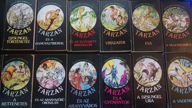 Edgar Rice Burroughs: Tarzan 12db knyv