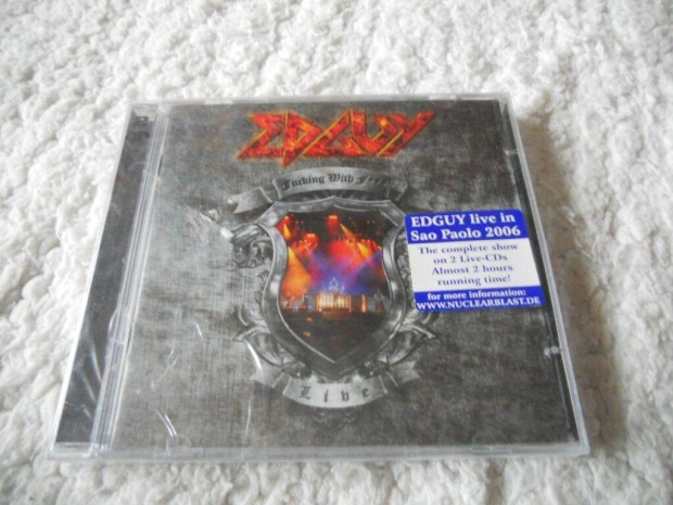 Edguy : Fucking with fire - live 2CD ( j, Flis)