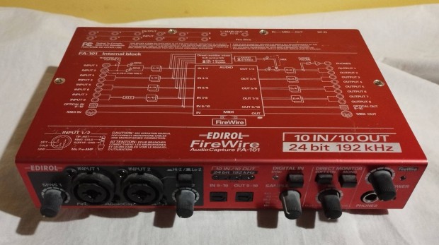 Edirol Fa-101 Firewire Audio Interface