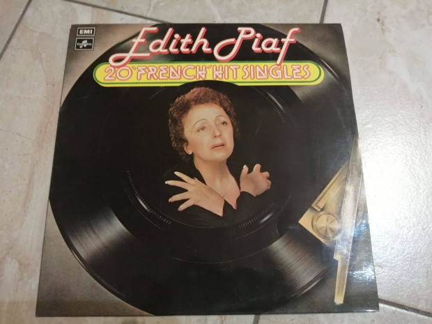 Edith Piaf -Sanzon bakelit lemez