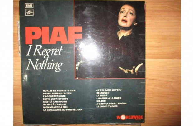 Edith Piaf bakelit hanglemezek eladók