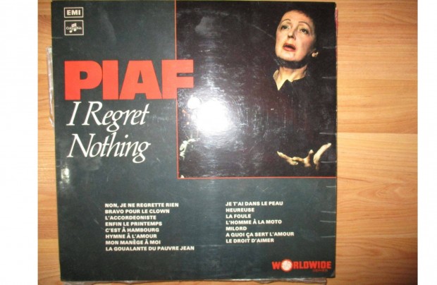 Edith Piaf vinyl hanglemezek eladk