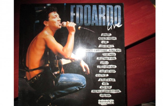 Edoardo vinyl hanglemez elad