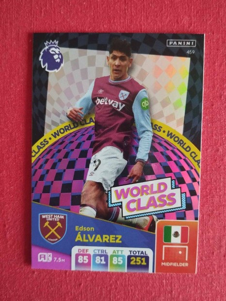 Edson Alvarez (West Ham) Premier League 2025 World Class focis krtya