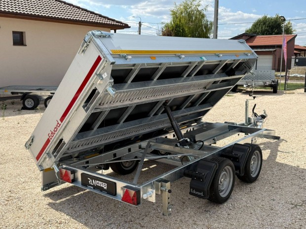 Eduard K4 3318 3500 kg 3,3x1,8m 3 oldalra billencs elektromos+kzi pum