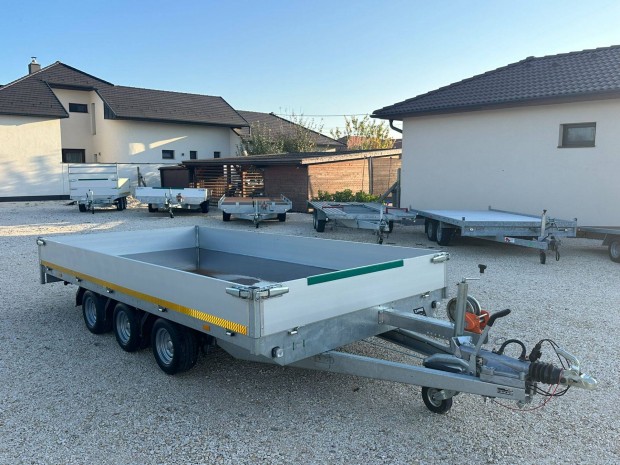 Eduard P5 4020 4x2m 3500kg 3 tengelyes multitranszporter trailer