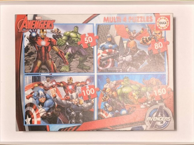 Educa Puzzle Avengers 4 az 1-ben