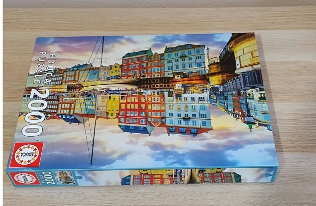 Educa - Sunset At Copenhagen Harbour 2000 db-os puzzle