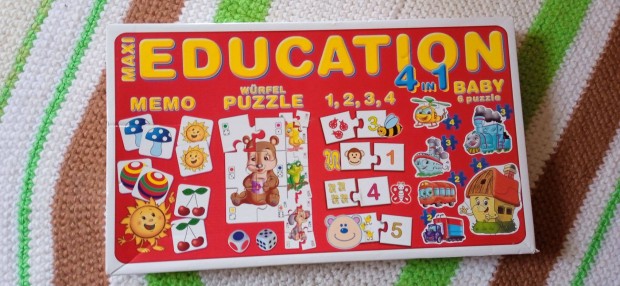 Education 4in1 trsasjtk, kirak, puzzle