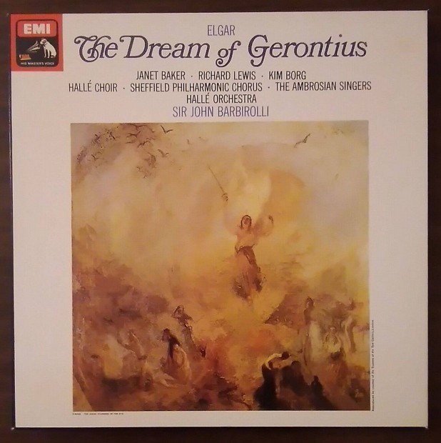 Edward Elgar: Dream of Gerontius - Barbirolli - 2LP box