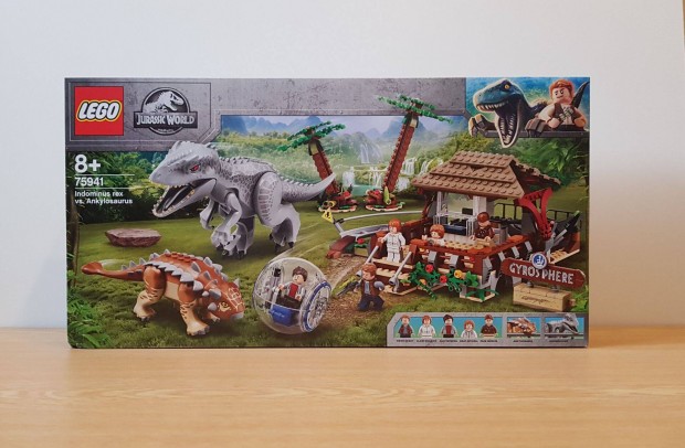 Eelad bontatlan, j LEGO 75941 Indominus Rex vs. Ankylosaurus