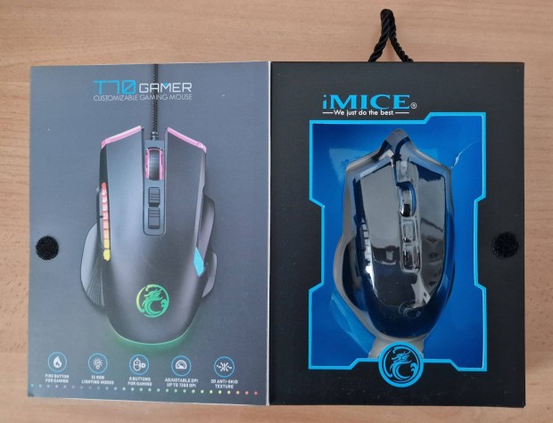 Egr Gaming Mouse 8 gombos 7200 DPI RGB vilgts vezetkes