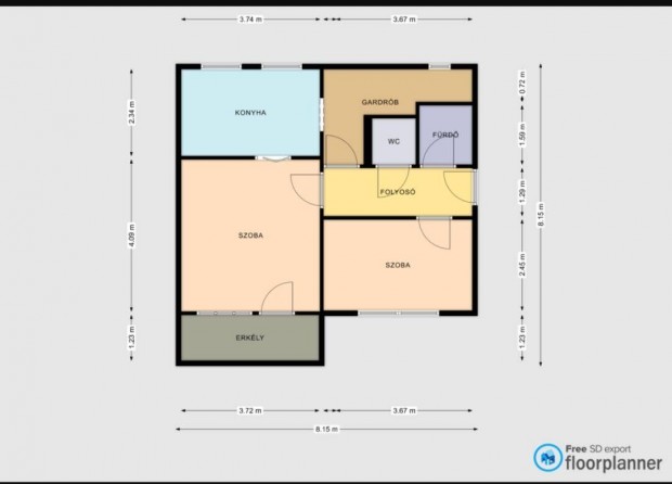 Eger Lajosv�ros 1. emeleti lak�s elad�