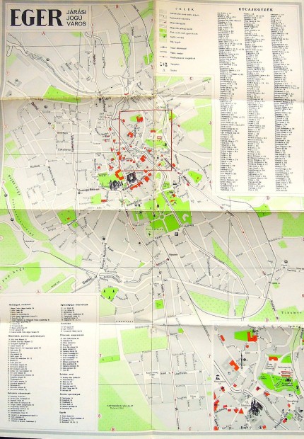 Eger j�r�si jog� v�ros t�rk�p 1964