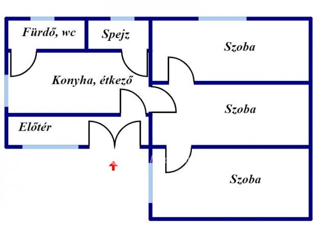 Egeri elad 80 nm-es hz