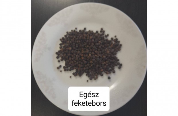 Egsz feketebors 10 dkg-os kiszerelsben, jval a bolti r alatt!