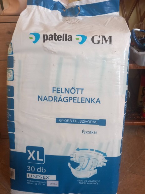 Egszsggyi felntt pelenka 