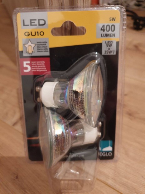 Eglo LED GU10 fnyforrs 5W 400 lumen
