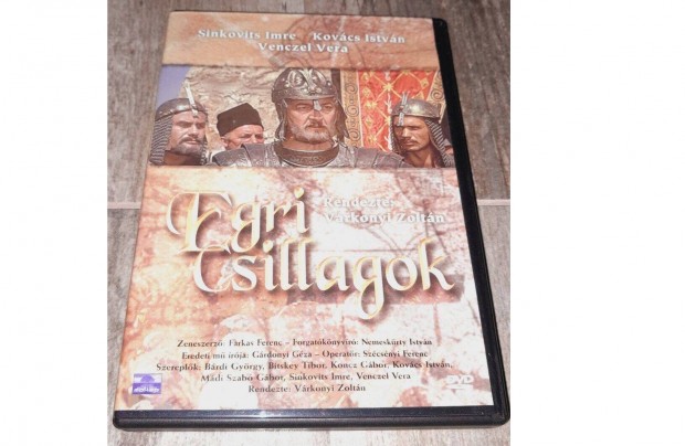 Egri Csillagok DVD (1968) Vrkonyi Zoltn Filmje (MOKP kiads)